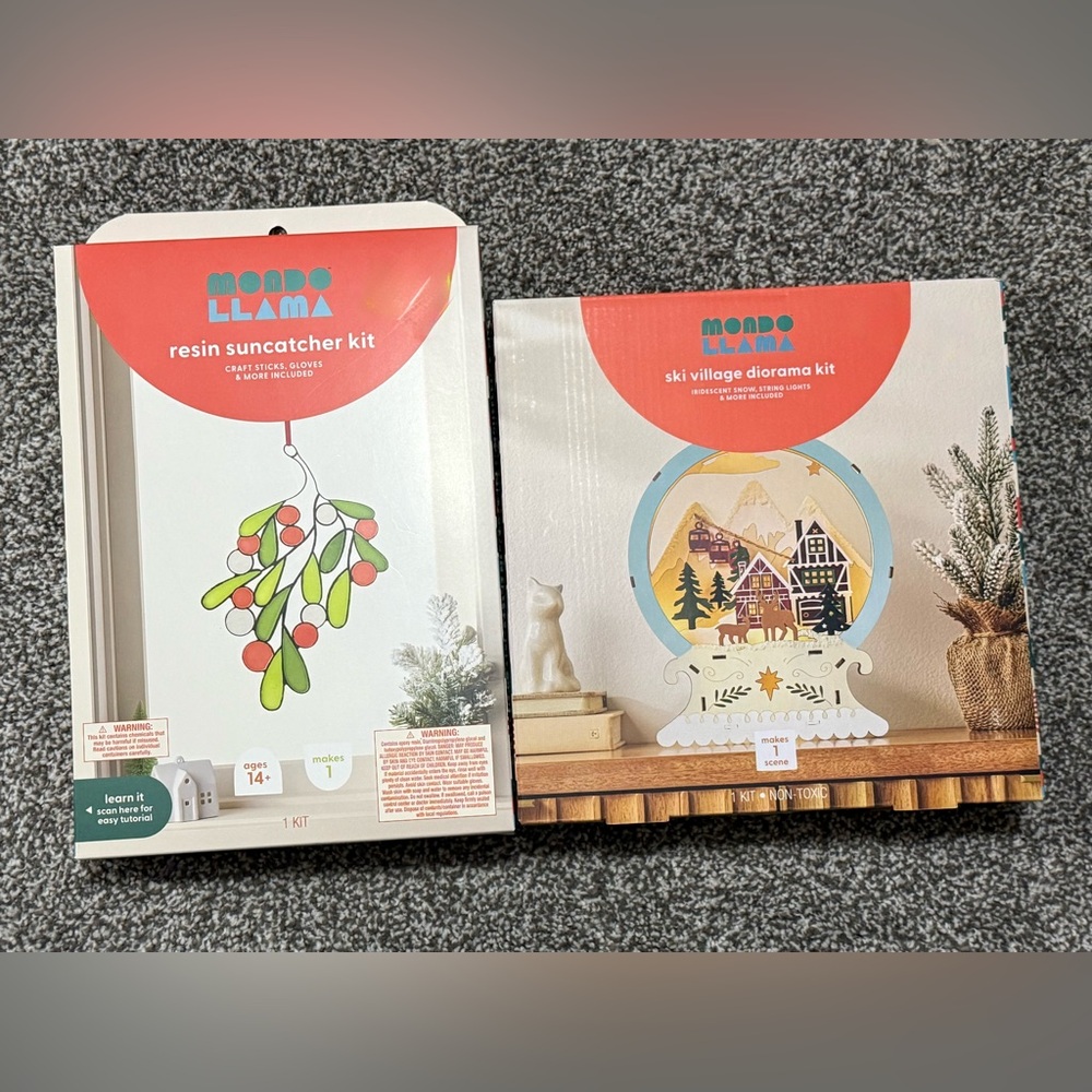 Mondo Llama Craft Kits Set of 2 - New Sealed Box